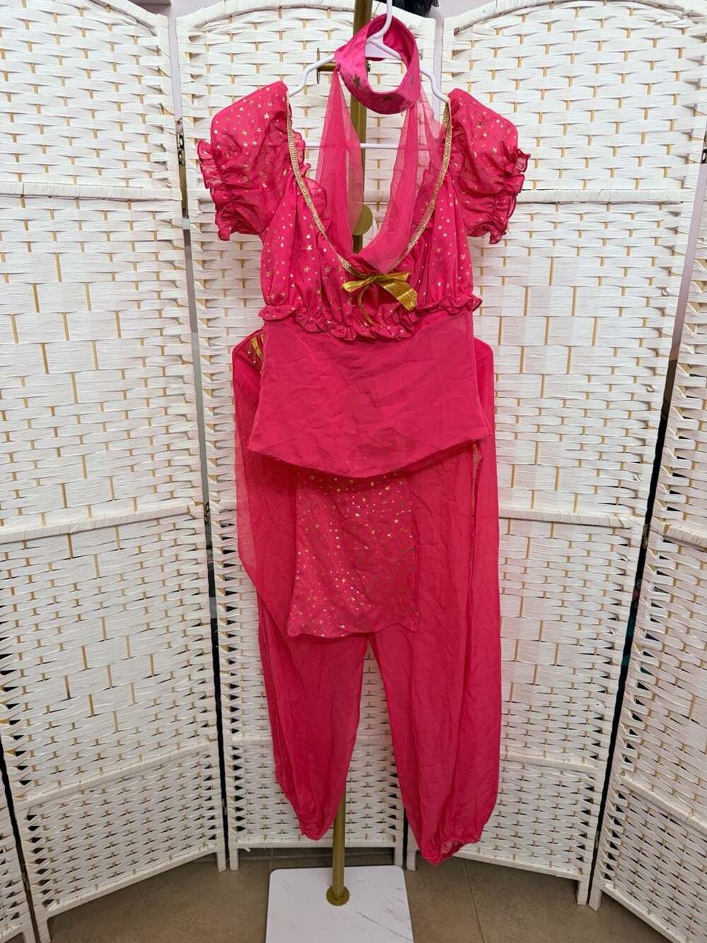 Dreamgirl Arabian Nights Princess Costume Size Small Pink Belly Dancer